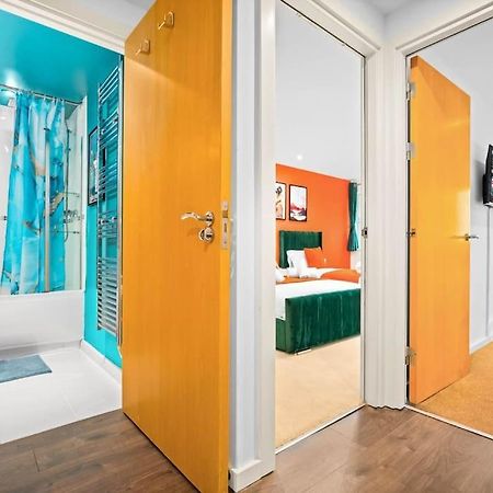 Spacious 2 Bed Apt B'Ham Cc With Parking Sleeps 7 Μπέρμιγχαμ Εξωτερικό φωτογραφία