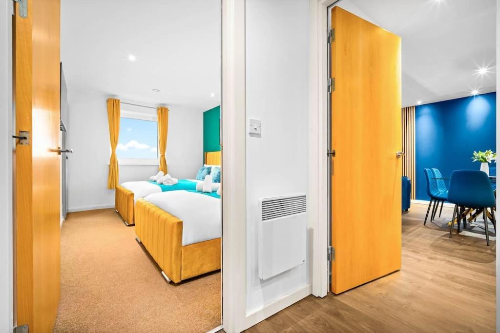 Spacious 2 Bed Apt B'Ham Cc With Parking Sleeps 7 Μπέρμιγχαμ Εξωτερικό φωτογραφία