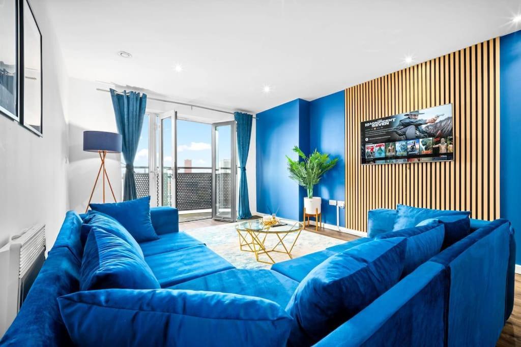 Spacious 2 Bed Apt B'Ham Cc With Parking Sleeps 7 Μπέρμιγχαμ Εξωτερικό φωτογραφία