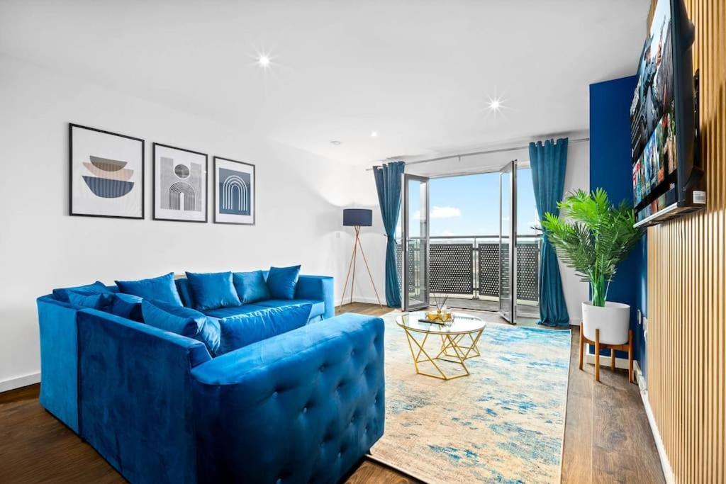 Spacious 2 Bed Apt B'Ham Cc With Parking Sleeps 7 Μπέρμιγχαμ Εξωτερικό φωτογραφία