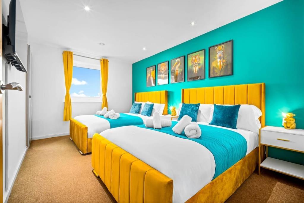 Spacious 2 Bed Apt B'Ham Cc With Parking Sleeps 7 Μπέρμιγχαμ Εξωτερικό φωτογραφία